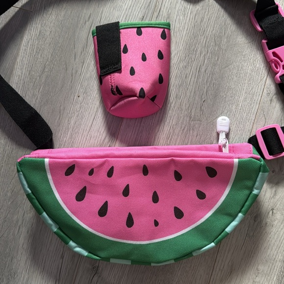 Watermelon waist pack with beverage coolie new - Picture 2 of 2